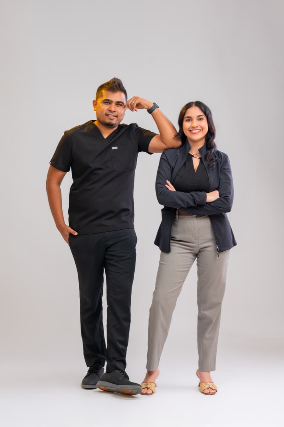 Dr. Dhanraj Budhai and Sarah Uddin at Smile Designers Dentistry